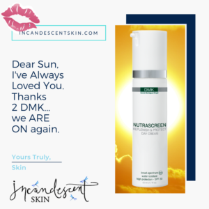 DMK Tucson Skin Care Anti-Aging Therapy.  Nutrascreen.  Best moisturizer and spf, DMK.