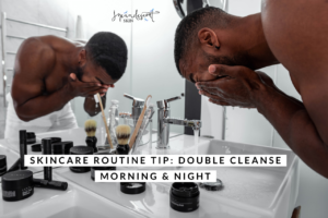 Skincare Routine Tip Double cleanse morning and night for beautiful glowing skin DMK skincare and paramedical skincare in Tucson will have your skin tight and bright